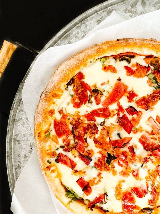 Pizza Spéciale Courteau - Double Viande Bacon