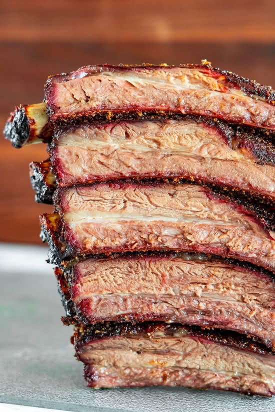 3 Maple smoked Beef Back Ribs (halal)