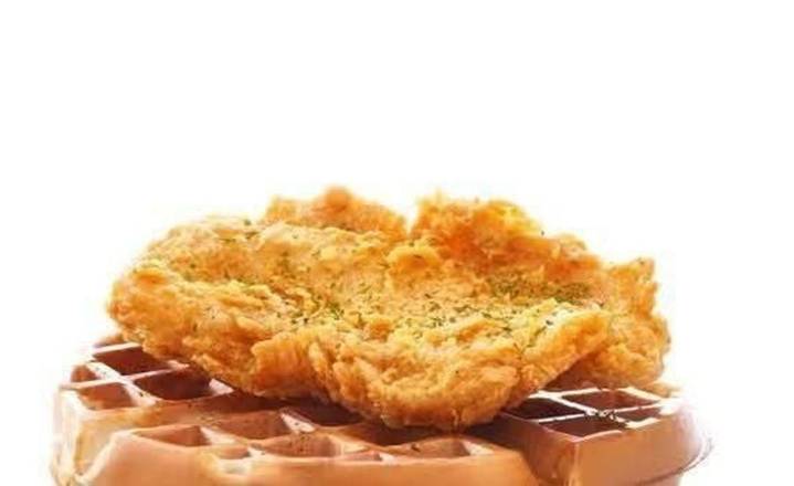Boneless Chicken and Waffle