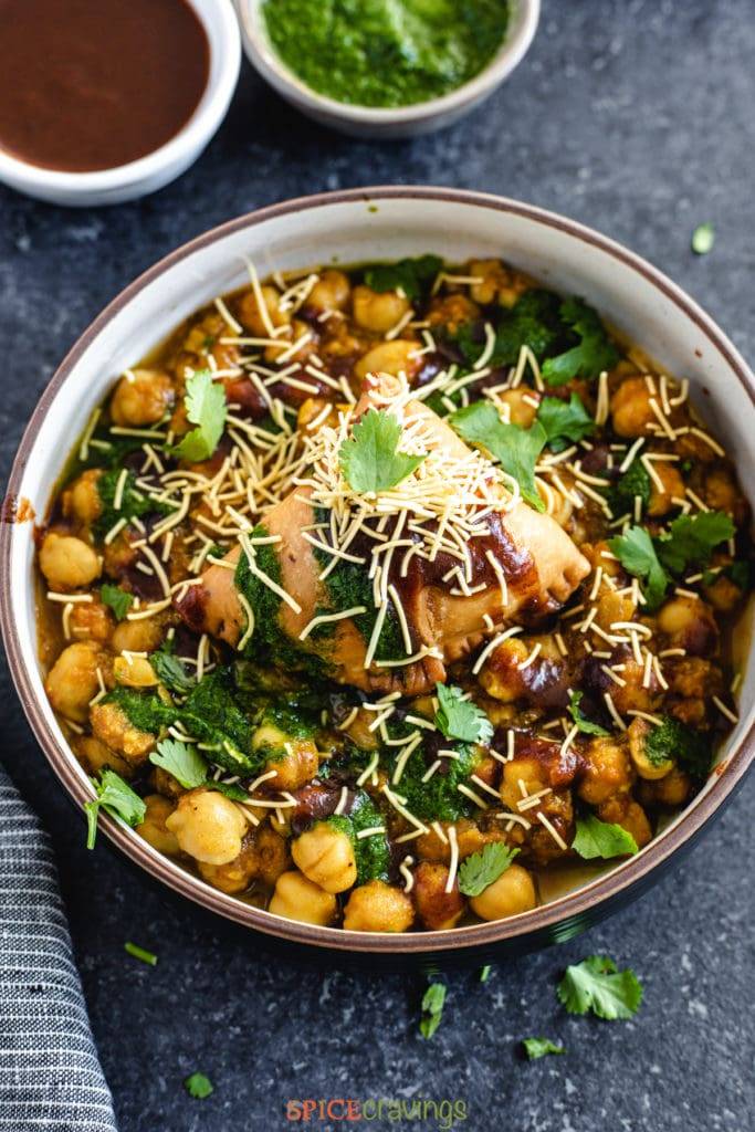 SAMOSA CHANA CHAAT