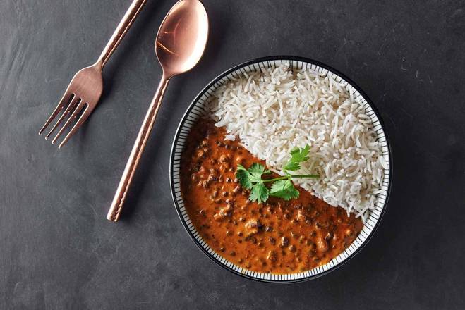 DAAL MAKHNI + RICE + NAAN
