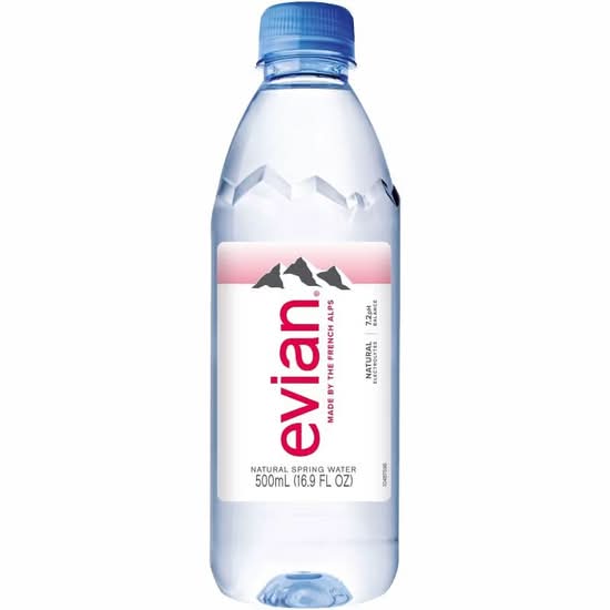 Evian Natural Spring Water