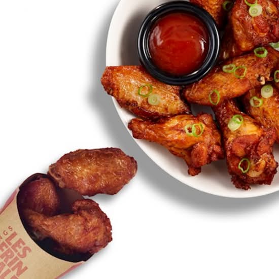 12 Ailes de poulets / 12 chicken wings