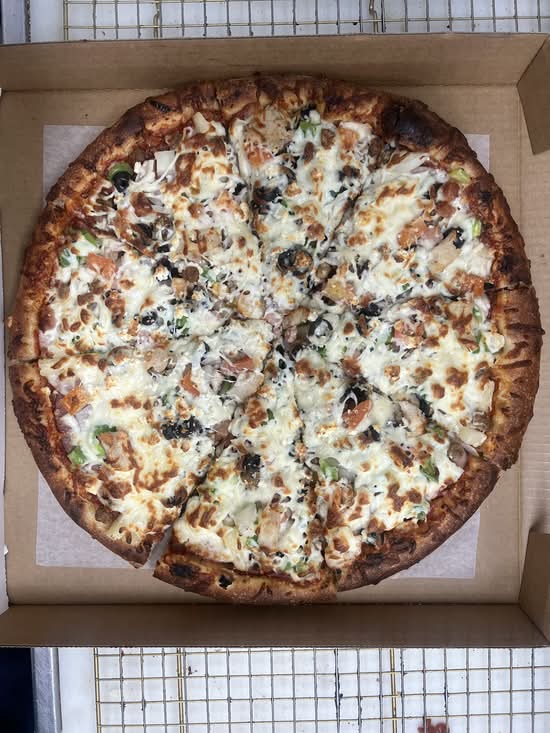 Everything but the Fish Pizza