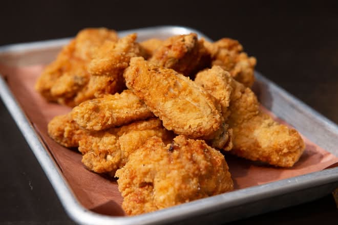 8 Breaded Wings