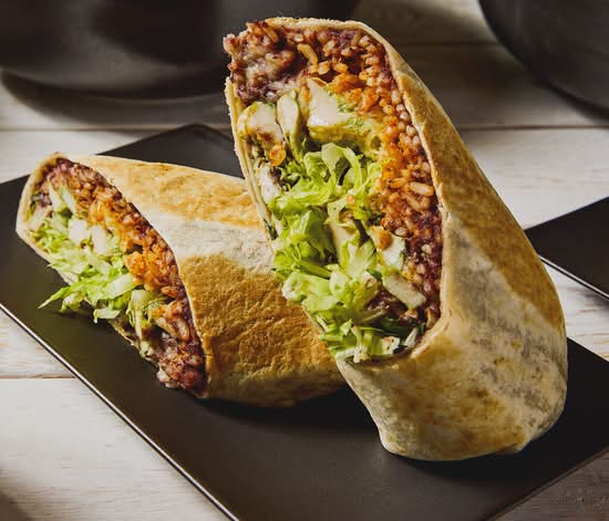 Burrito au poulet asado / Chicken Asado burrito