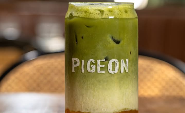 Mango Iced Matcha