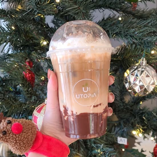 Iced Hazelnut Latte