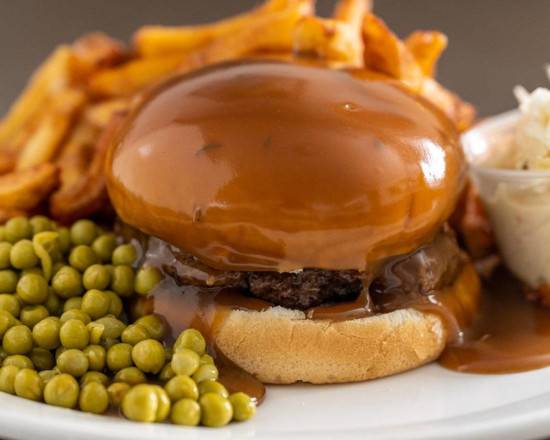 Assiette Hamburger Chaud / Hot Hamburger Plate