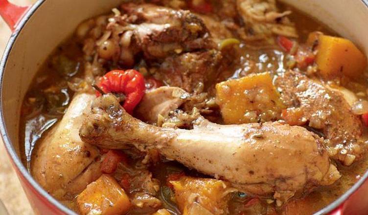 Stew chicken
