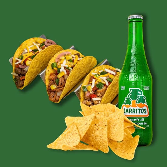 3 Tacos combo / 3 Tacos Combo