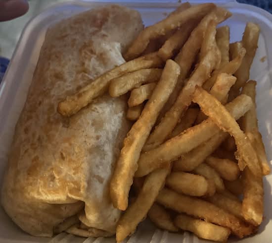Curry Chicken Wrap