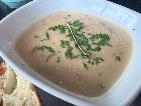 ⚡ NEW ! ☀ Mushroom Chicken Soup with Rosemary Foccatia