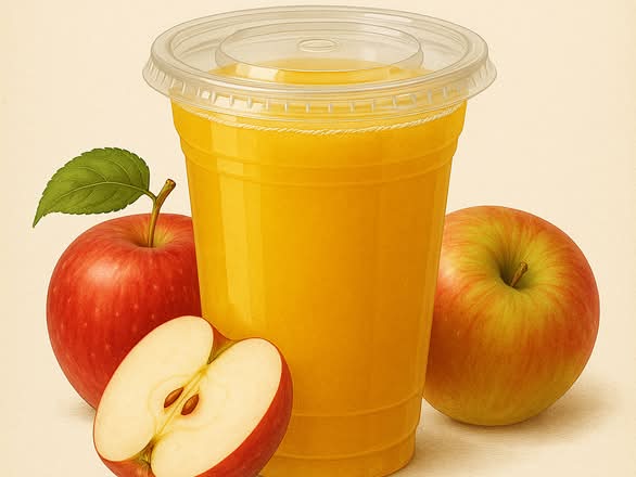 ⚡ Orchard Gold- Pure Pressed Apple Juice 16 oz)
