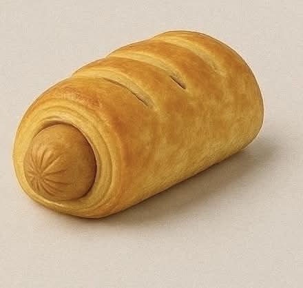 Chicken Sausage Pastry (Halal)
