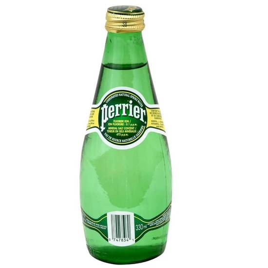 Eau de source naturelle gazéifiée 330 ml/Carbonated Natural Spring water