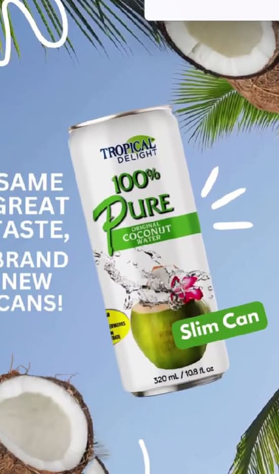 Tropical Delight Coconut water