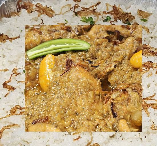 Polau and Chicken Roast (halal)