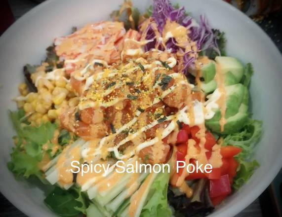 SPICY SALMON POKE