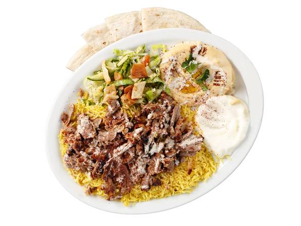 Beef Shawarma Platter