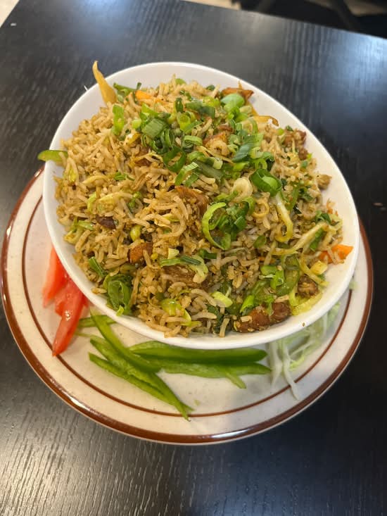 Chicken Fried Rice Hakka Style