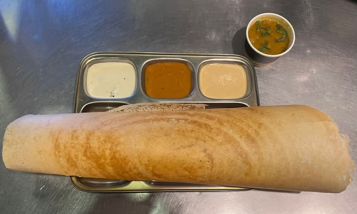 Butter Chicken Dosa