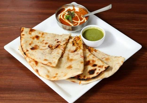 Keema Naan with gravy