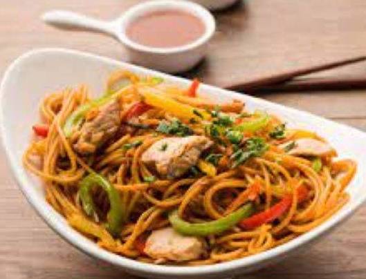 Chicken noodles