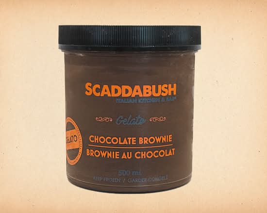 Gelato – Chocolate Brownie