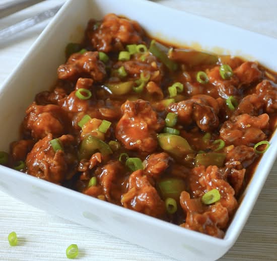 Chilli Gobi  (Gravy)