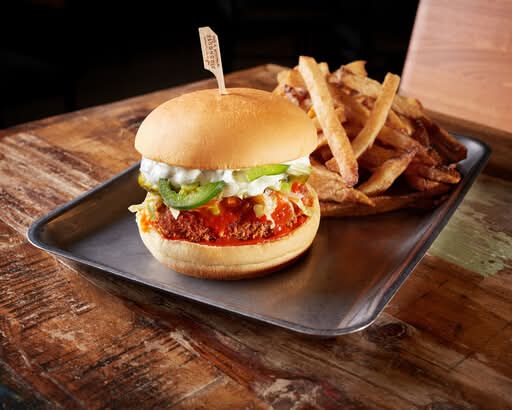 Sandwich au poulet sans poulet frit / Fauxly Cluck Sandwich