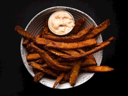 Frites de patates douces / Sweet Potato Fries