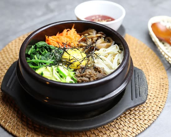 Korean Ishi Yaki (Beef Bibimbap)