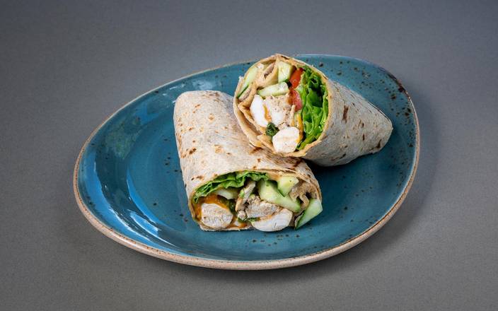Peri Chicken Wrap On Its Own
