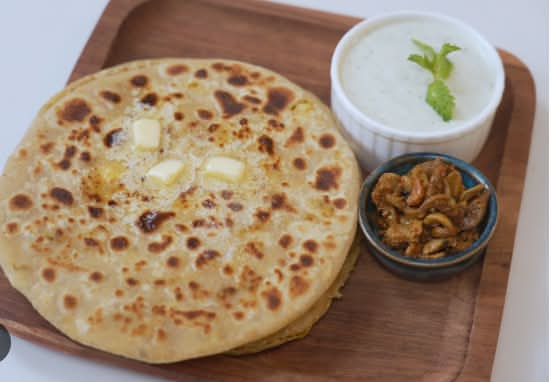 Mix Paratha Plate