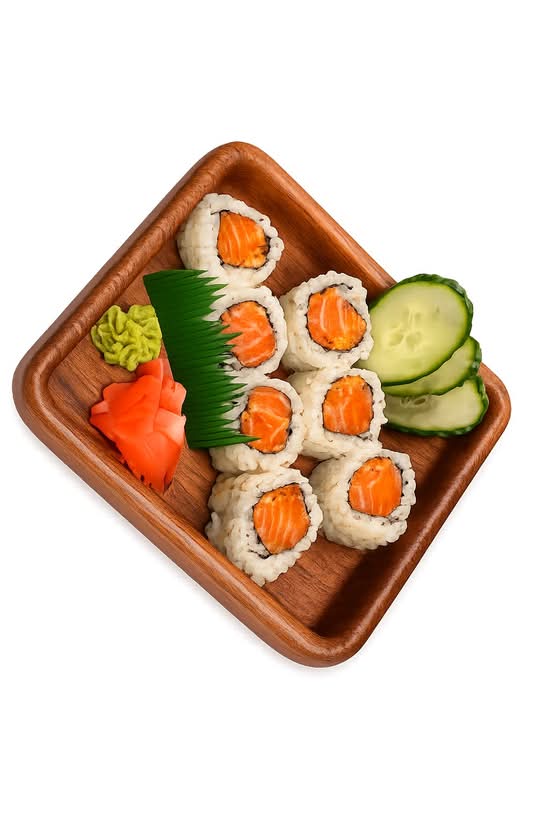 Crispy Spicy Salmon Roll (6 pcs)