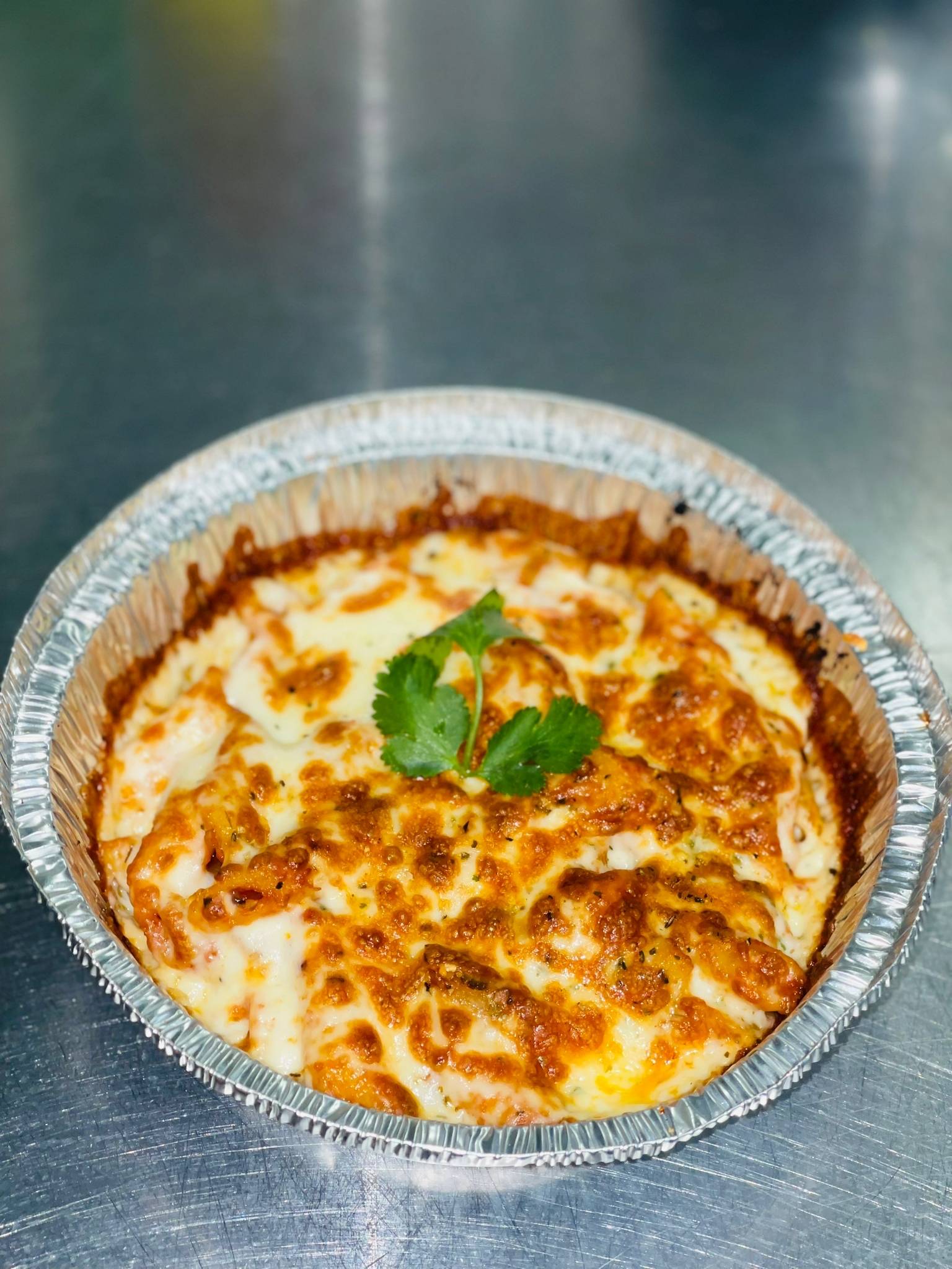 Pasta with Oven baked Cheese