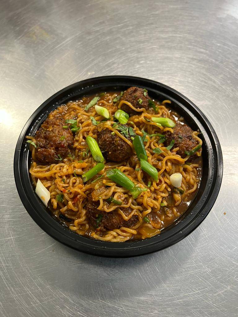 Veg Manchurian Maggi