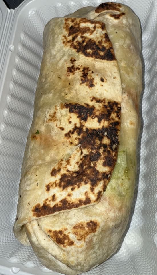 Fish Tikka Wrap