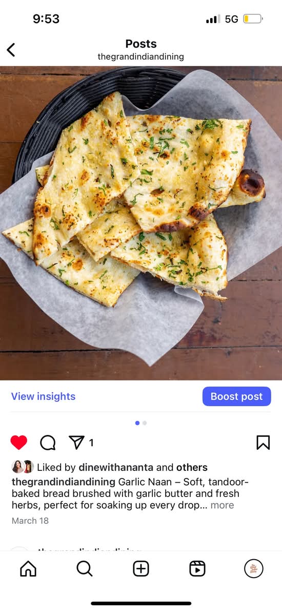 Garlic Naan