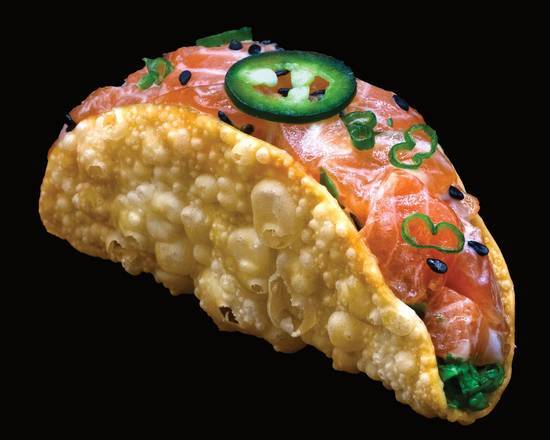 Salmon Sushi Tacos (3 pcs)