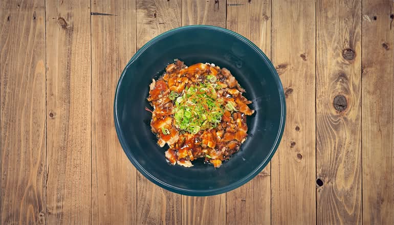 Chashu Don Pork Rice Bowl (L)