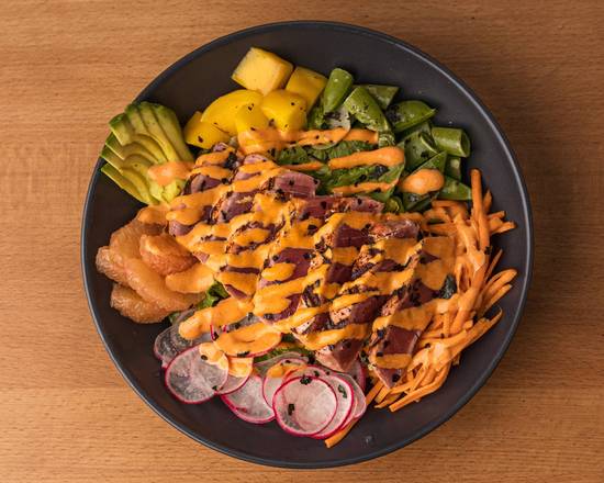 Tuna Steak Poke Bowl