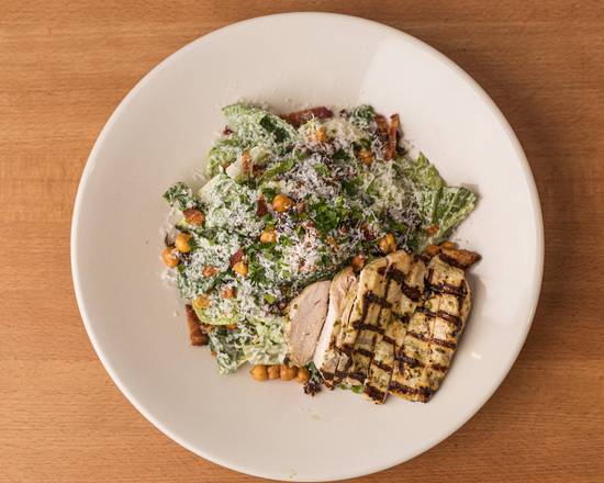 Crispy Chicken Bacon Caesar Salad