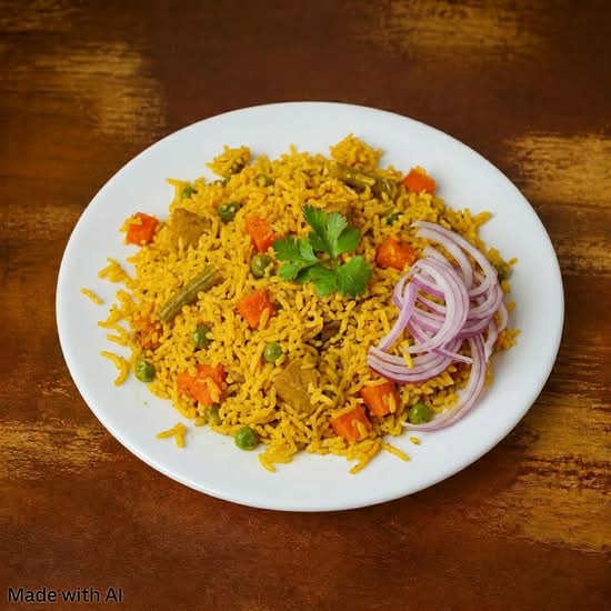 Jaya spl Vegetable Dum Biriyani