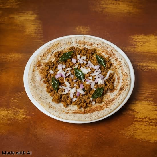 Chettinad Chicken Curry Dosa