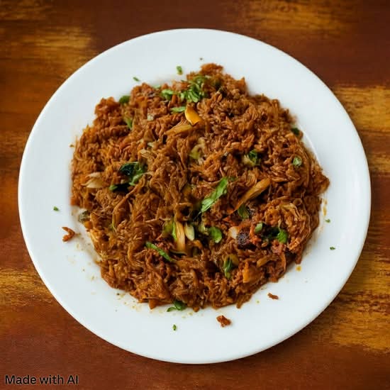 Mutton Kothu parotta(Roti)