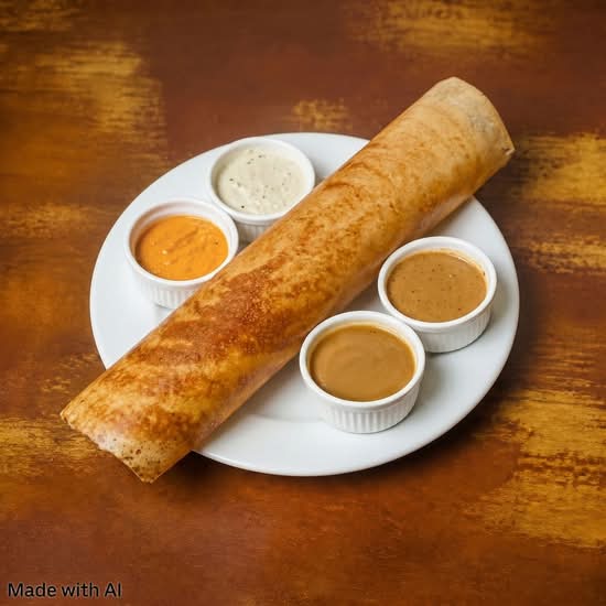 Ghee Roast Dosa