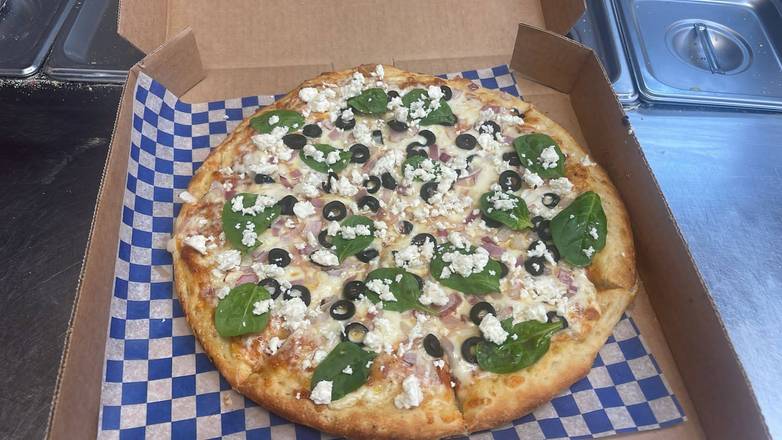 The Greek Pizza