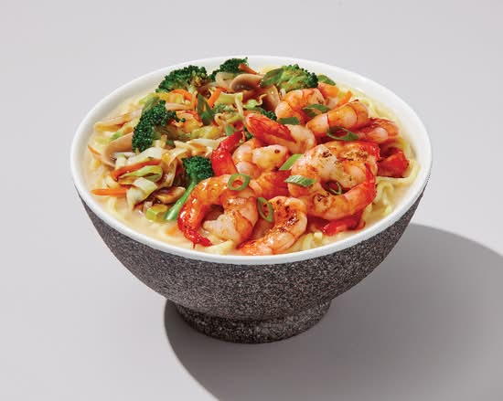 Soupe ramen aux crevettes